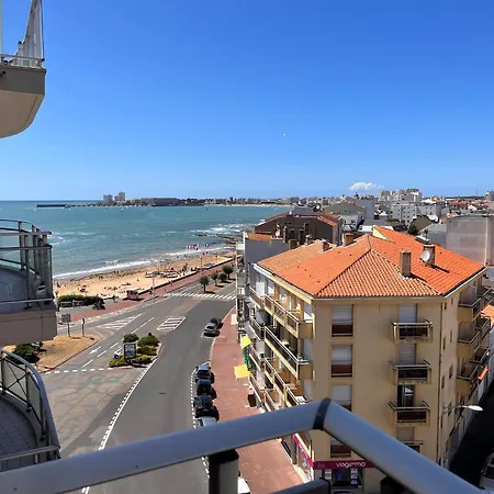 Confortable 6 Pers. Aux Sables-d'olonne Avec Balcon Et Vue Laterale Sur La - Fr-1-197-192 Lejlighed *