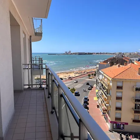 Confortable 6 Pers. Aux Sables-d'olonne Avec Balcon Et Vue Laterale Sur La - Fr-1-197-192 *
